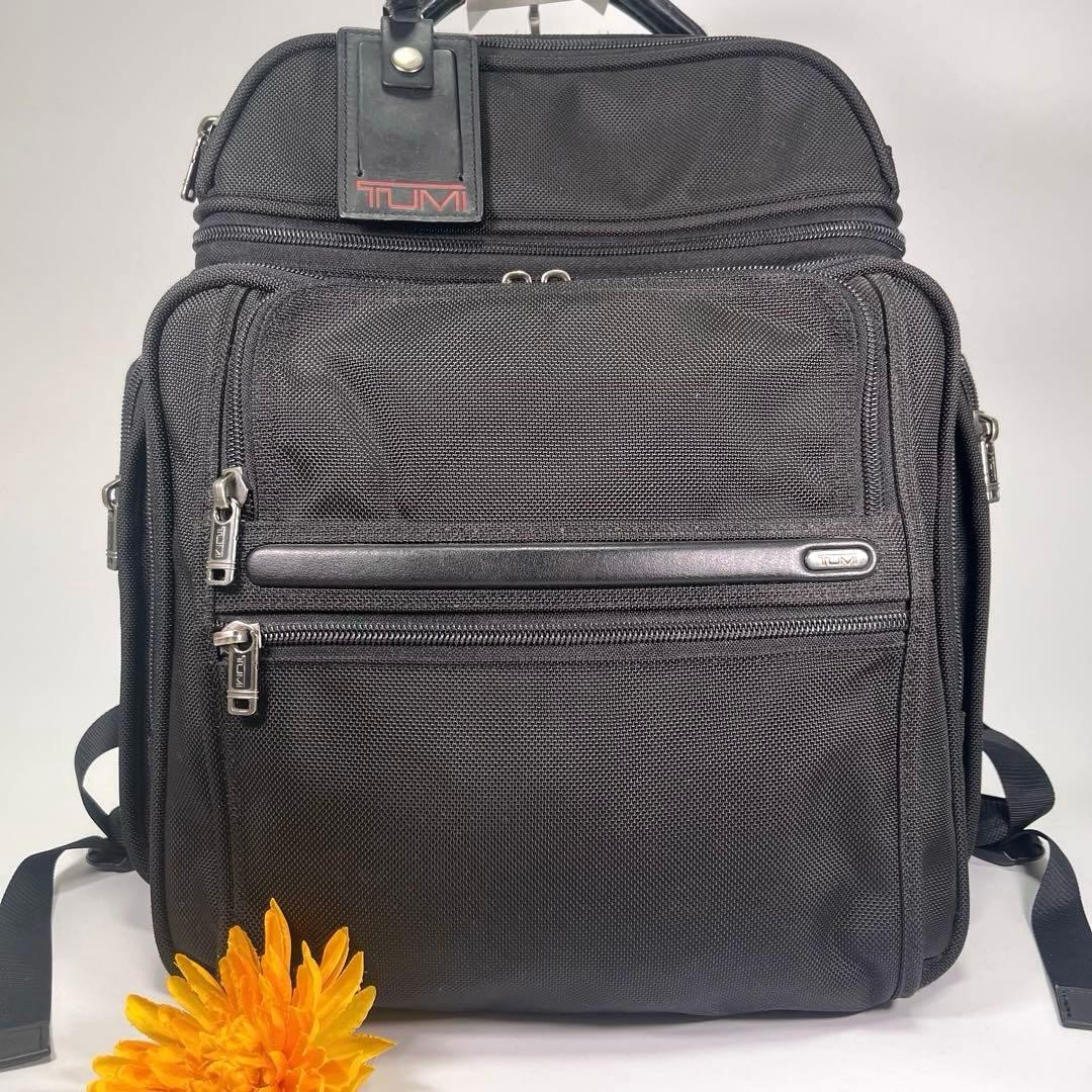 [Good condition✨] TUMI backpack black multifuncti… - image 2