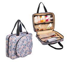 Portable Square Cross Stitch  Embroidery Project Bag - Organizer  Storage
