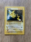 Pikachu Black Star Promo #4 1999 Kids WB The First Movie Stamped Pokemon Card