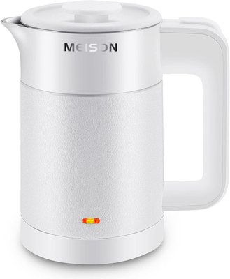 #ad 0.6L Small Electric Kettles Stainless Steel Travel Mini Hot Water Boiler Heater $35.93