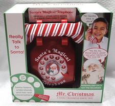 Santa's Magical Telephone by Mr. Christmas. Really Talk to Santa -- NEW