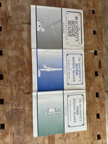 Guy Lautard Machinists Bedside Reader Volumes 1 2 3 Complete Set Books