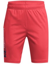 Under Armour Boys Tech Shorts Medium RedNavy Blue Size YM