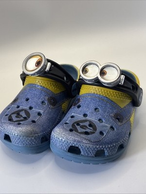 CROCS Despicable Me Minions C5 Toddler Classic Clog US Little Kid 5