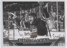 2023-24 Upper Deck Series 1 UD Canvas Black & White Nikolaj Ehlers #C88 2o7