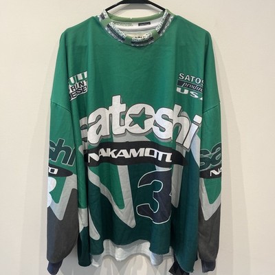 SATOSHI NAKAMOTO  SPEEDWAY  LONGSLEEVE (GREEN) Sz XL