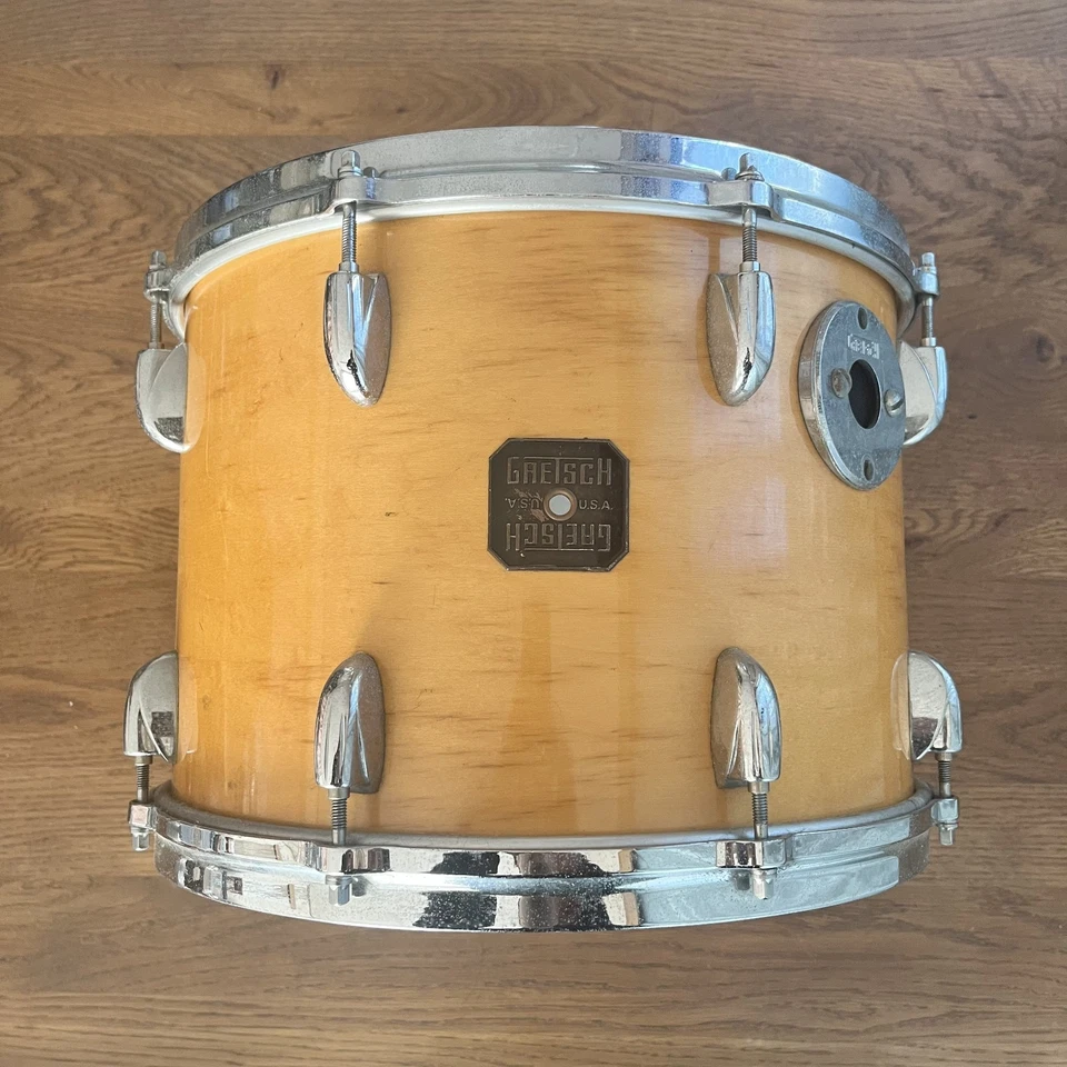 Gretsch 1980-е Jasper Shell Rack Tom 14x10 - США - Микрофон Снят / Кронштейн Отсутствует - Изображение 3 из 4