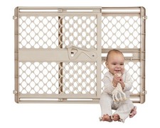 Supergate Ergo Baby Gate Plastic Baby Gate For Stairways And Doorways Adjustable