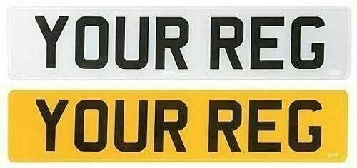 Number Plates 2D Premium Quality – UK Road Legal & 100%  MOT | Same Day Dispatch