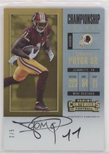 2017 Contenders Veteran Championship Ticket 2/5 Terrelle Pryor Sr #400 Auto 0h5k