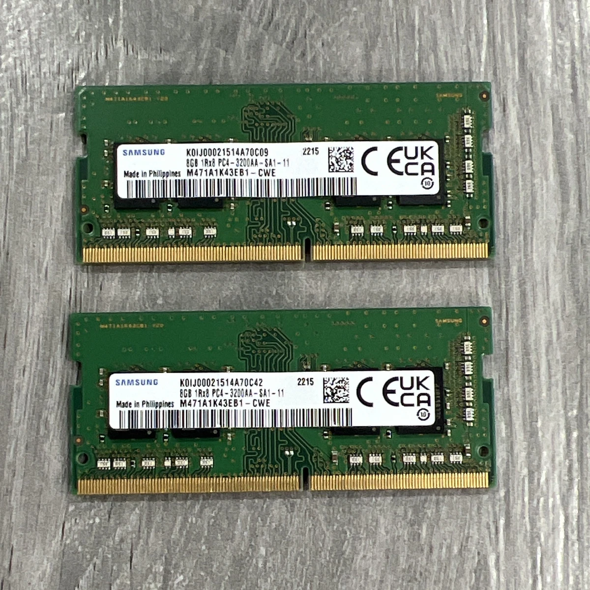 Samsung 8GB Computer DDR4 SDRAM for sale - eBay