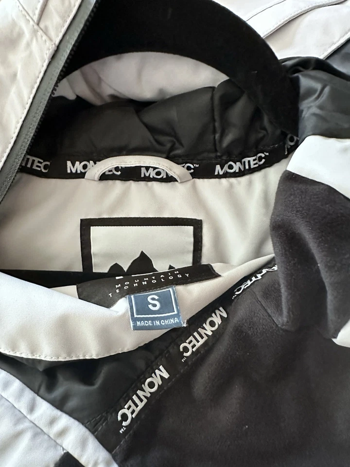 Jaqueta feminina de esqui na neve Montec tamanho pequeno - Imagem 2 de 3
