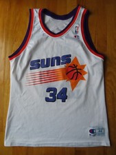 Vintage Champion CHARLES BARKLEY No. 34 PHOENIX SUNS Size 44 Basketball Jersey
