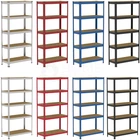 5 Tier Racking Shelf Heavy Duty Garage Shelving Storage Shelves Unit 180x90x40cm