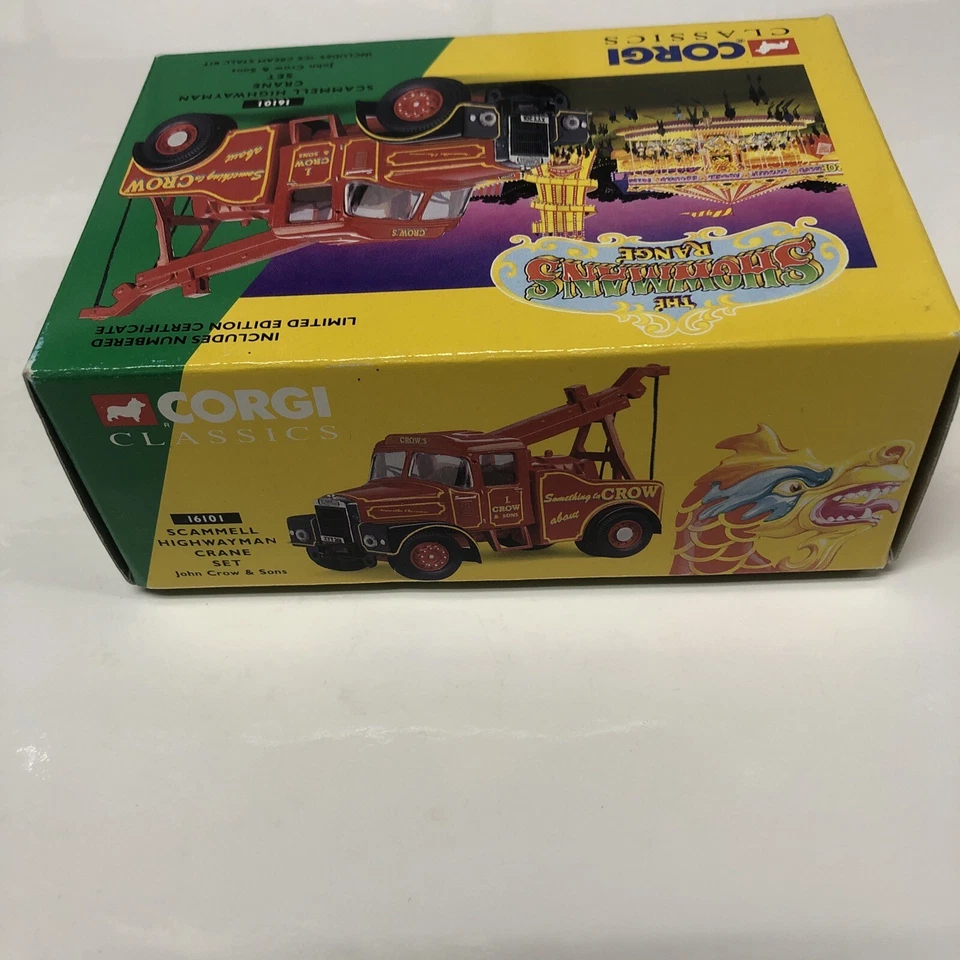 Corgi 1/50 • Scammell 16101 • Juego de grúas Highwayman • Showmans Range • John Crow Foto 4 de 4