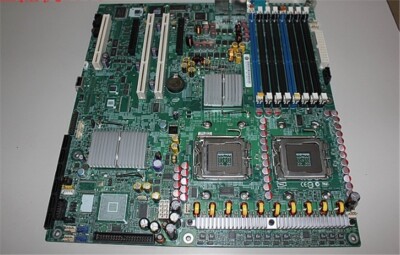 1Pc Intel S5000VSA Tower Server Board Supports 51/53 Series Used iq