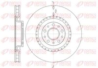 Remsa 2X Bremsscheibe Vorne Ø305 Mm BelüFtet FüR Fiat Doblo GroßRaumlimousine