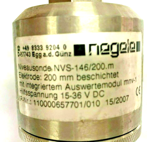 NEGELE NVS-146 / 200 NVS Point level sensor with thread G1/2″ Electrode 200 mm - Picture 2 of 3