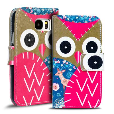 Schutz Hülle Für Samsung Galaxy S8 Motiv Handy Etui Book Cover Klapp Tasche Case