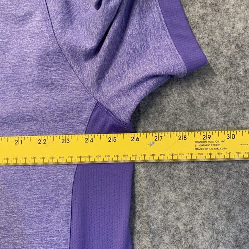 Nike Golf Poloshirt Herren XL Violett Lila Tour Performance Kurzarm Stretch - Bild 15 von 17