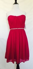 A.Drea Pink Prom Formal Diamante Strapless Dress. NWT Retail 98 Price 38
