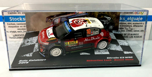IXO ALTAYA 1/43 DIECAST CITROEN C3 WRC SEBASTIAN LOEB RALLY CATALUNYA 2018 - Imagen 2 de 2
