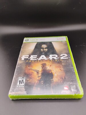 F.E.A.R. 2 Project Origin Fear for Microsoft XBOX 360 New Factory Sealed
