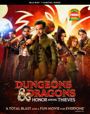 Dungeons & Dragons: Honor Among Thieves (Blu-ray, 2023)Rdbx Disc Only 4141