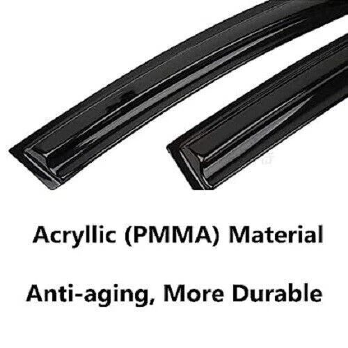 Deflector de viento para coche visera de puerta de lluvia para Hyundai Grand I 10 Foto 3 de 4