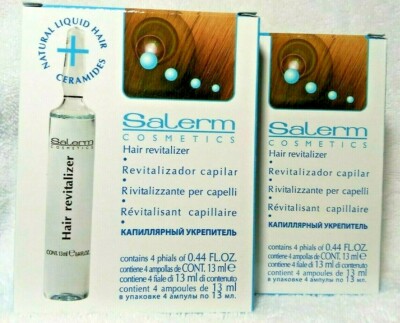 Salerm Hair Revitalizer -4 phials of 0.44oz/13ml/ 2 Units