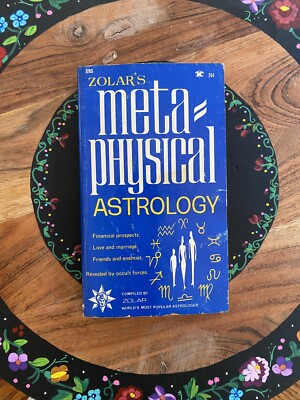 Zolar s Metaphysical Astrology 1971 - Vintage Astrology Paperback