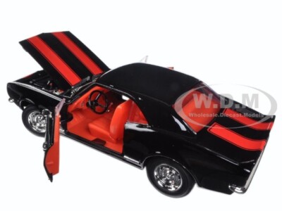 1967 CHEVROLET CAMARO Z/28 BLACK 1/18 DIECAST MODEL BY ROAD