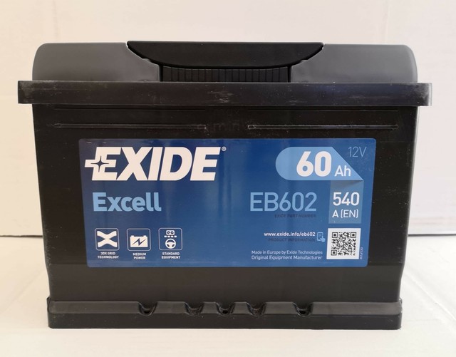 Exide eb602 аккумулятор