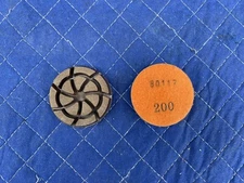 Diamatic Authentic Transitional Ceramic Bond Grinding Pads #200 Grit 3” Diamonds