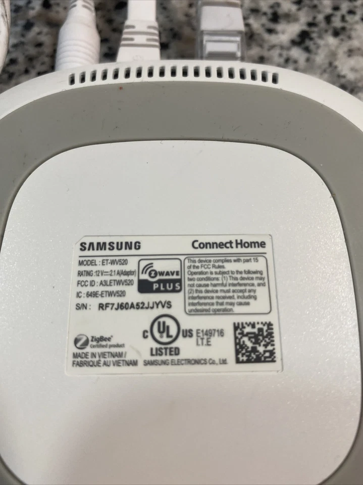 Samsung Connect Home AC1300 ET-WV520 866 Mbps Smart Wireless-Wi-Fi Router 5.0Ghz - Image 4 of 4