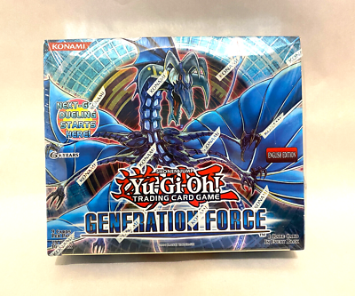 YuGiOh Generation Force Booster Box - Unlimited - SEALED | eBay