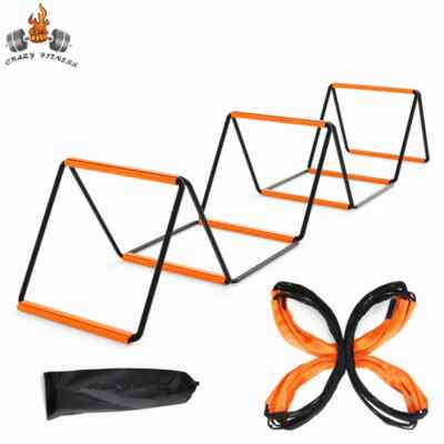 Foldable Agility Ladder Soccer Football Training Coordination Footwork Ladder