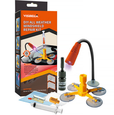 Glas Repair Kit Auto Windschutzscheiben Reparatur SATZ KFZ Scheiben Steinschlag