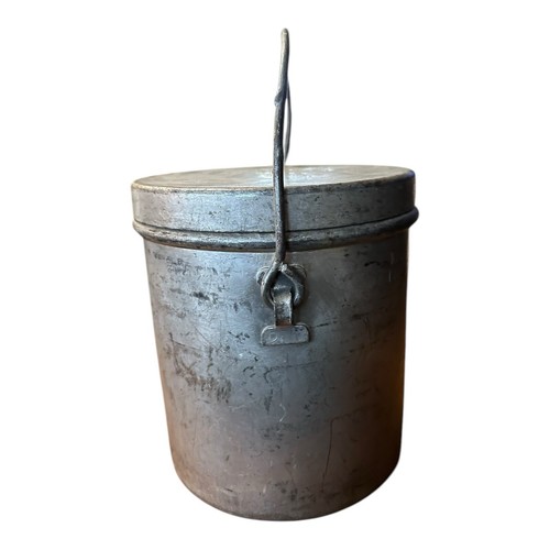 Vintage Dehn’s Advertising Ice Cream Pail Galvanized Metal Bucket Green Bay WI - Picture 7 of 16