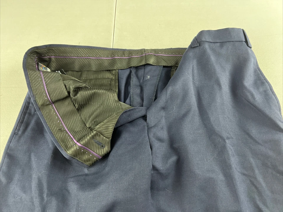 Greg Norman 男式海军蓝纯色正装裤 38X30 $78 — 第 4/4 张图片