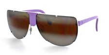 Vintage CEBE 2000 63mm Purple White Aviator Mirrored Sunglasses France