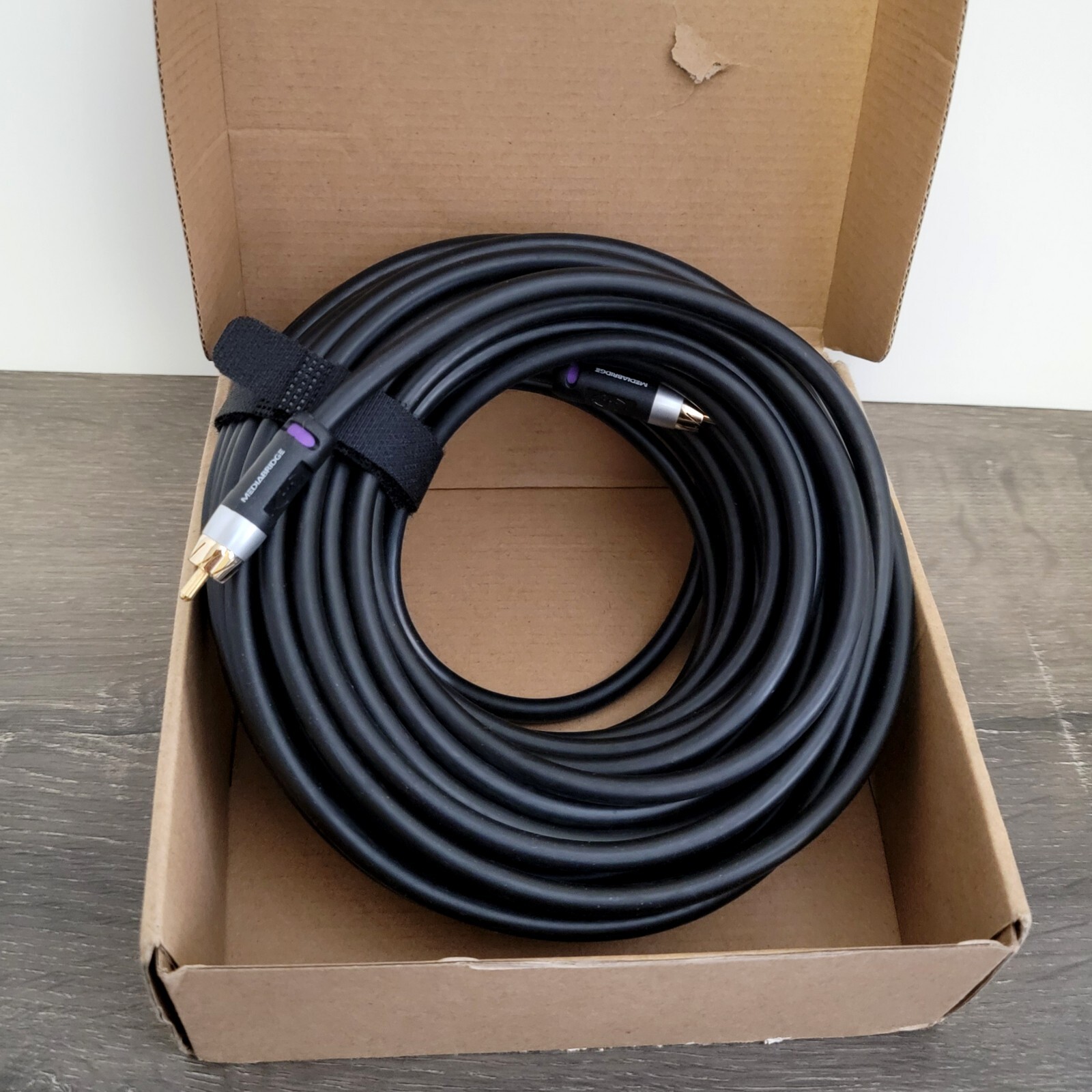 Mediabridge ULTRA Series Subwoofer Cable 25 Feet Dual Shielded with