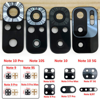 Camera Lens Frame For Redmi Note 8/8T/8Pro/9T 5G/9Pro/9S/9Pro Max/10/10S/10 Pro