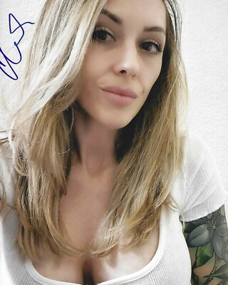 Charisa Sigala Signed 8x10 Photo Combate Americas MMA BKFC Bare Knuckle