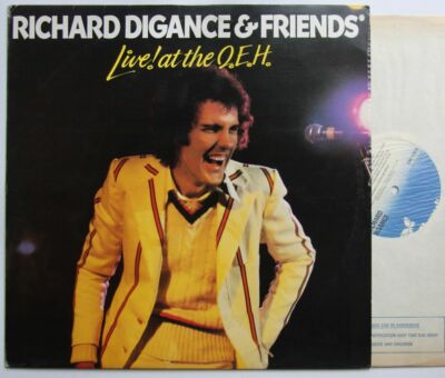 Richard Digance Live At The Q.E.H. UK 1978 LP Folk