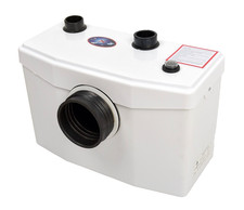 Macerator Pump Ovington 600w Heavy Duty 3 Inlets WC Sink & Shower Dishwasher