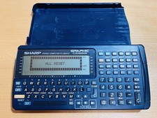 SHARP Pocket computer PC G850VS vintage Function Calculator Tested JP Pokecom