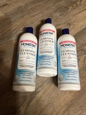 X3 Monistat "Maintain" Feminine Cleanser w/Boric Acid 16oz Each Fragrance-Free