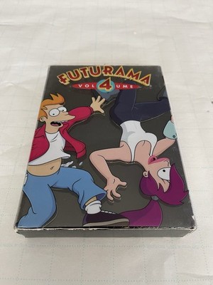 Futurama Volume 4 DVD Animation TV Series  Cardboard Sleeve
