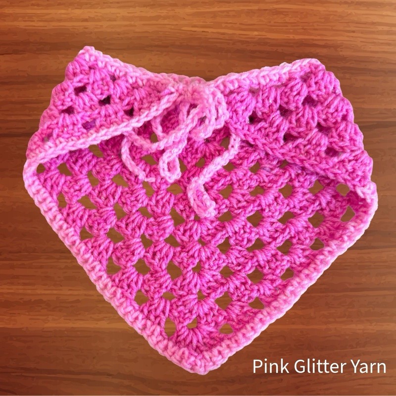 Crocheted Bandana